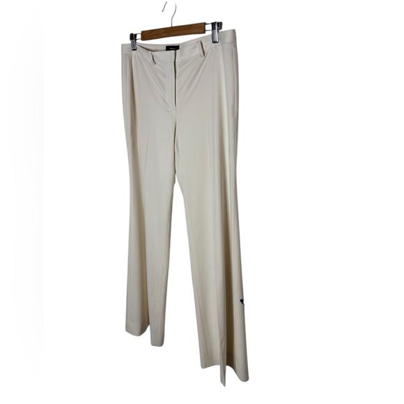 Theory Cream Tailored Trousers women’s pants  size 8 - Picture 1 of 9